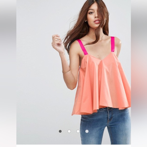 ASOS Swing Camisole blouse NWOT - Picture 1 of 8